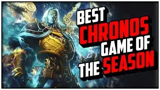 CHRONOS, THE LAST GOOD MAGE ADC! Destroying Anhur In The 1v1 - Smite Season 8 Ranked