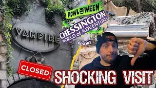 SHOCKING Visit to Chessington World of Adventures! 😱 | Howl&rsquo;O&rsquo;Scream Review & Ride Closures