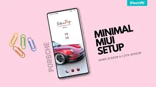 A Minimal MIUI SetUp Using Best MIUI Themes 😍 | MIUI Home Screen Customization