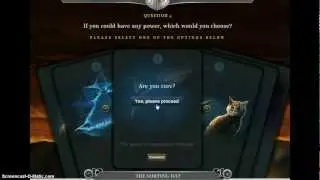 Pottermore - Sorting Hat Quiz