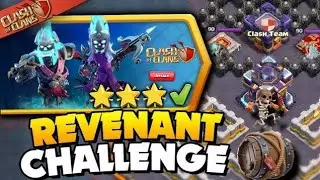 Easily 3 Star the Revenant Royalty Challenge (Clash of Clans)#coc