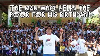 THE MAN WHO HELPS THE POOR FOR HIS BIRTHDAY | Vlog #82