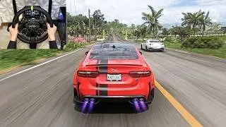 1308HP Jaguar XE SV Project 8 |Racing Forza horizon 5  |Steering Wheel Gameplay