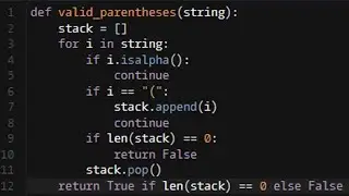 Python - Valid Parentheses | Codewars 5KYU