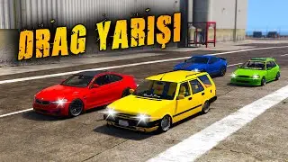 DRAG YARIŞI // TOFAŞ KAZANDI :D // KRALLAR YARIŞIYOR // GTA 5