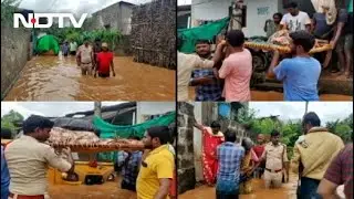 'Red Alert' In Telangana Following Cyclone Gulab