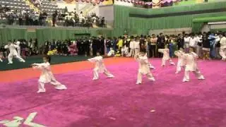 Детское выступление по ушу Hong Kong wushu 2009  traditional competitions in China