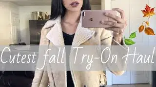 CUTEST ZAFUL TRY-ON HAUL (found the BEST LEATHER JACKET)