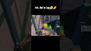 1v4, But in Lag 😮&zwj;💨🤌 | BGMI Titan Mode 1v4 Clutch