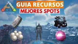 Ark Crystal Isles - Guia de Recursos (Metal,Perlas,Aceite,Gas) - Sorteo Especial 5000 Subs!!