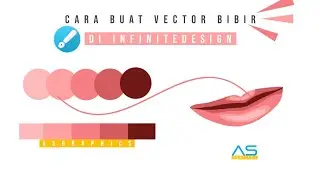 Cara buat vector bibir di infinite design
