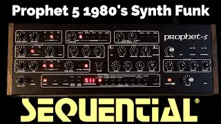 Prophet 5 Synthesizer-1980's Funk demo