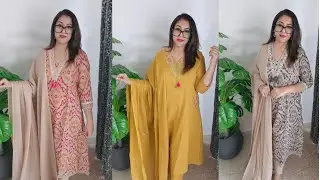 Premium cotton collection designer concept &bull; Best cotton kurta dupatta sets at amazing prices 