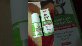 Baby organo cold relief roll on