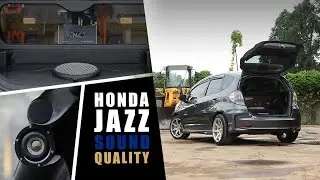 Modifikasi Audio Mobil : Honda Jazz Sound Quality 
