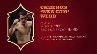 FULL FIGHT/ Road to Rebellion 2: Cameron Webb vs Stuart Grant