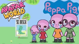 PEPPA PIG || &iquest;D&oacute;nde est&aacute; el se&ntilde;or dinosaurio? || Roleplay || AVATAR WORLD || #avatarworld #roleplay