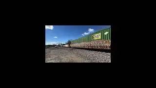 Southern Heritage unit clears Linwood at track speed #train #railtrack #railroad #railway #railfan