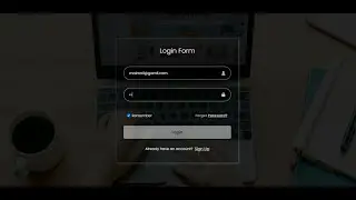 How To Create Responsive Login Form In HTML and CSS | Build Sign In Form Design