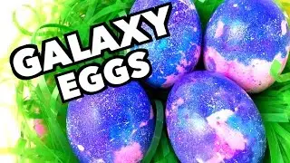 DIY GALAXY EASTER EGGS