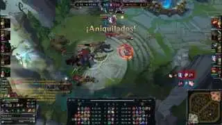 Weirdest Bug In League of legends &iexcl;EVER! No towers, no minions, everyone respawn in the same base.