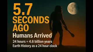 The history of the Earth as a 24 hour clock