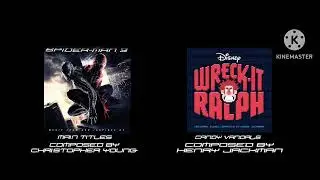 Spider-Man 3 & Wreck It Ralph/Ralph Breaks The Internet that were kinda synchronized together.