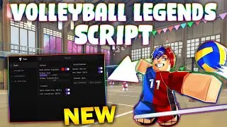 *NEW* Volleyball Legends Script (PASTEBIN 2025) ( AUTO SPIN ,HITBOX , BALL PREDICT ,POWERFUL SERVE )