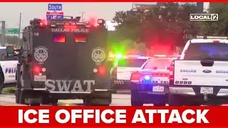 3 critically injured in Dallas ICE office shooting, suspect is dead, officials say
