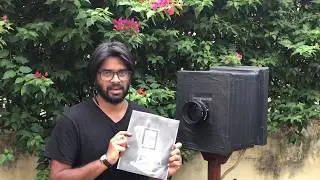 8x10 Large format home made camera + Paper Negative + Work from home