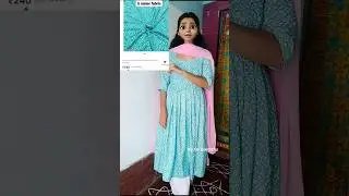 Meesho Crepe Fabric తో CollegeWear Outfit #meesho #fashionideas