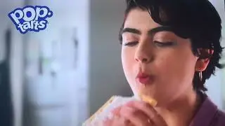 Pop Tarts NEW TV commercial with Amazon &ldquo; mustache girl &ldquo; is back, but shaved this time⁉️🤔