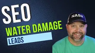 How to get water damage restoration leads from the internet using SEO