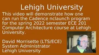 02-06-2022 ECE 201 - Run Cadence nclaunch 15.2