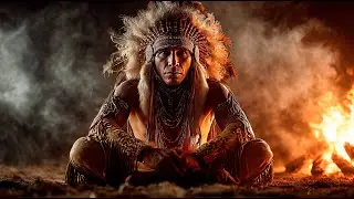 Native American Fire Ceremony &ndash; Lakota Tribal Drums for Deep Meditation & Spiritual Healing