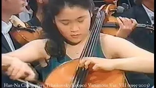 #compilation Han-Na Chang plays the Finale from Tchaikovsky Rococo Variations (1995-2003) #장한나 #로코코