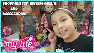 Shopping For My Life Doll's And Accessories