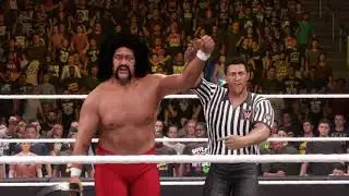 WWE 2K25 Bash in Berlin Peter Maivia VS Afa (World Heavyweight Championship)