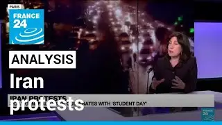 Iran protests: Three-day general strike culminates on 'Student day' &bull; FRANCE 24 English