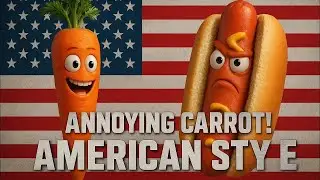Annoying Carrot vs. American Hotdog_ The Ultimate Snack Showdown 🌭 episode 3