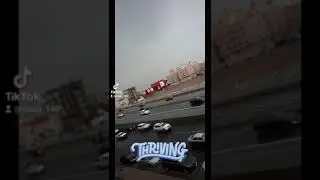 Heavy Rain and Thunderstorm in Jeddah , KSA #shorts #short #ksa #jeddah