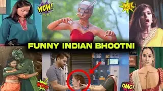 Funny Indian Bhootni Part - 2 | Fuuny Ghost | JHALLU BHAI