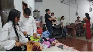 Yassi y Wicho Preparan Este Postre Para Toda La Familia en Noche buena😱😍 Asi la Pasamos juntos🥰