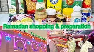 Ramadan vlog 2024 | Ramadan grocery shopping & preparation |