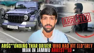 Absc**onding thar Driver who had hit eld*erly man in Jammu Arrest**ed