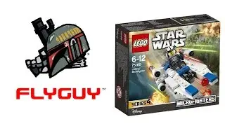 Star Wars LEGO Rogue One Microfighter Series 4 U -Wing Toy Review | By @FLYGUY