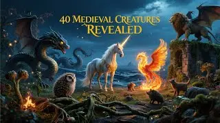 40 Legendary Creatures in Medieval Bestiaries: The MYSTERIES That Shaped Their World