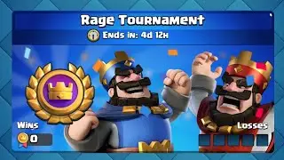 Clash Royale :- Rage Tournament!! 💯 (Match 5) #shorts