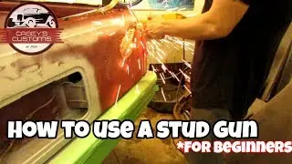 HOW TO USE A STUD WELDING GUN! GREAT FOR BODY WORK!  *WHAT IS A STUD GUN??