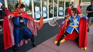 YouTubers cosplaying for events or Halloween ￼